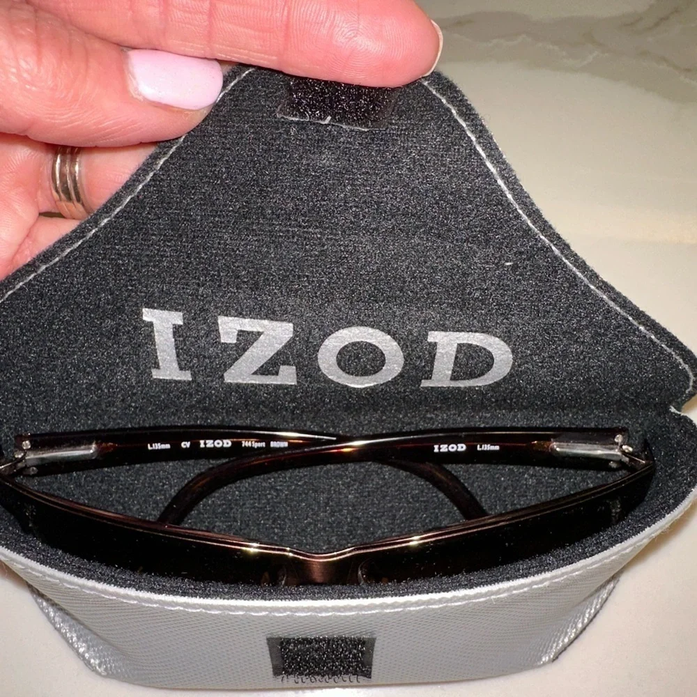Izod 744 Sport Brown Polarized Men’s Sunglasses
